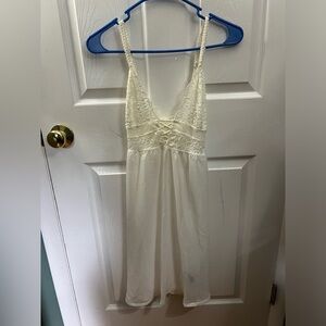 Sexy White Lace Intimates